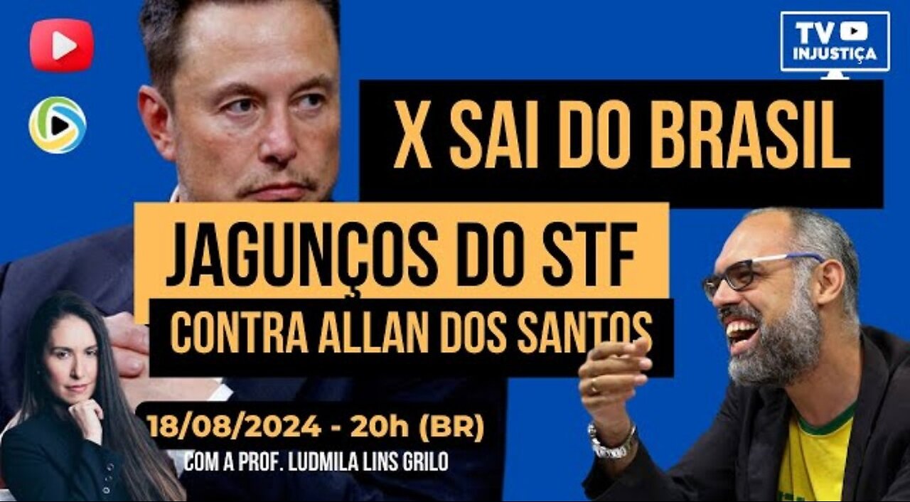 #30 X sai do Brasil - Jagunços do STF contra Allan dos Santos