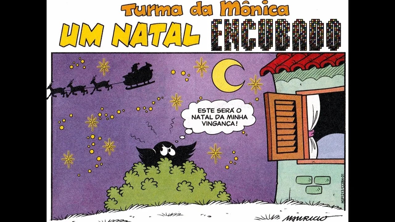 Turma da Mônica em-Um natal encubado | Gibis do Rapha 2