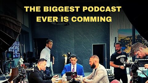 This Will Be The Biggest Podcast - Patrick Bet David and Andrew Tate