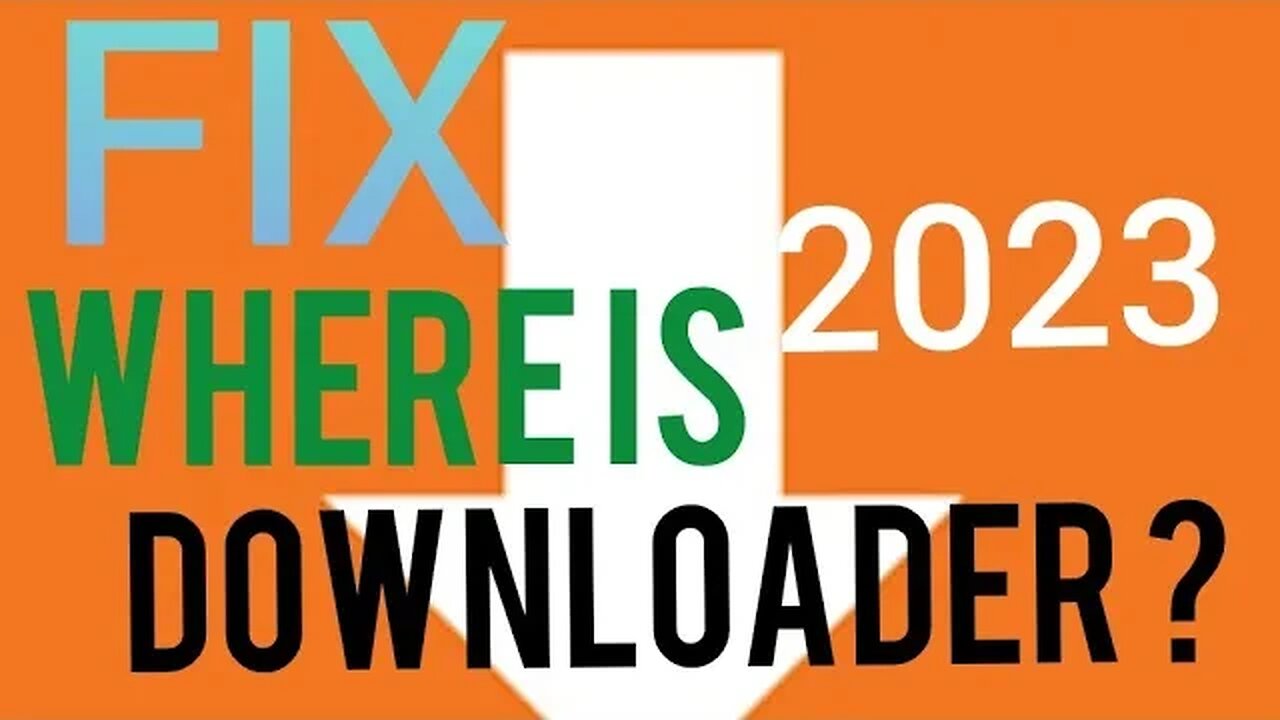 WHERE IS DOWNLOADER | 2023 | FIXED | GOOGLE PLAY STORE | NVIDIA SHIELD | ANDROID BOX |