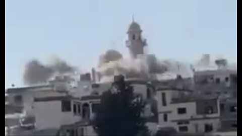 ISREAL DEFENSE FORCE🇮🇱💣🕌💥DEMOLISH MOSQUE IN LEBANON🇱🇧🧨🕌💥💫