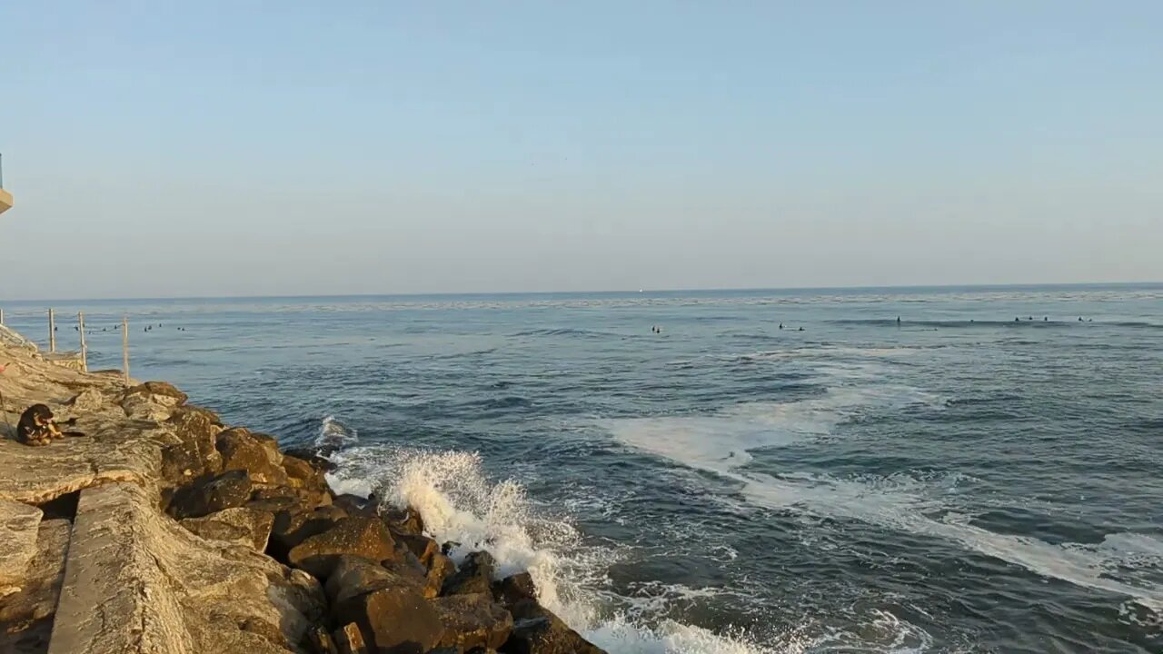 High Tide at Pleasure Point.