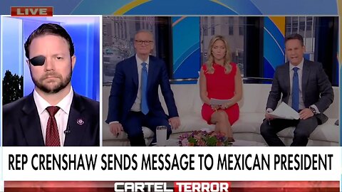 Dan Crenshaw Talks Cartels and Afghanistan on Fox and Friends