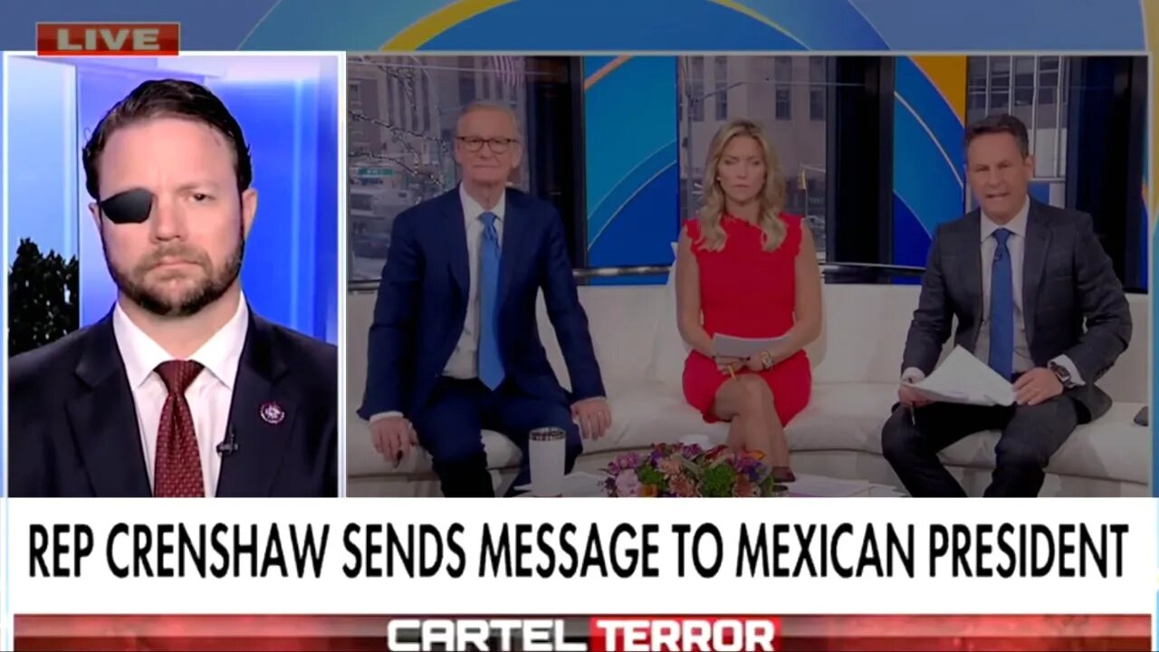 Dan Crenshaw Talks Cartels and Afghanistan on Fox and Friends