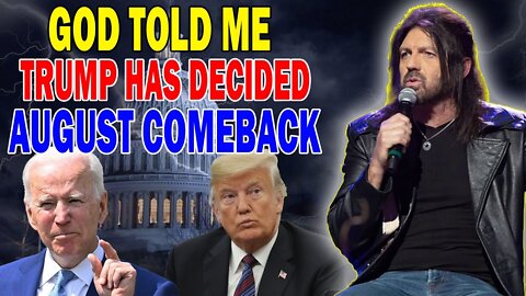 ROBIN D. BULLOCK PROPHETIC WORD: GOD TOLD ME TRUMP HAS DECIDED TO COME BACK STRONG