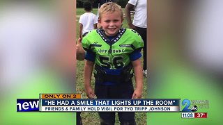 Community vigil held to honor life of 7-year-old Bel Air crash victim