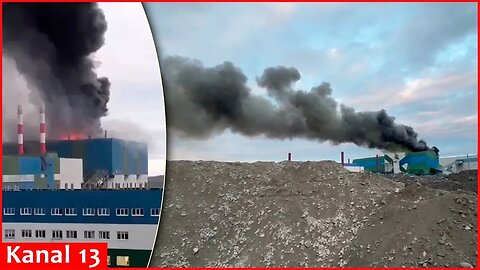 Strong fire in chemical plant in Russia’s Murmansk region