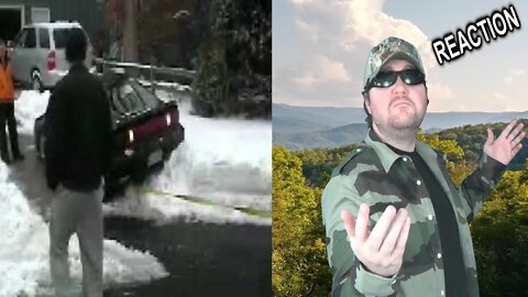 Snow Tow Fail REACTION!!! (BBT)