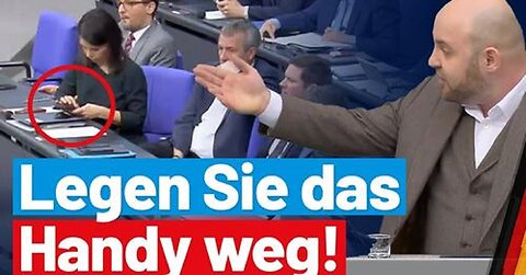 Markus Frohnmaier (AfD) ermahnt Bearbock in Debatte über Krieg und Frieden!