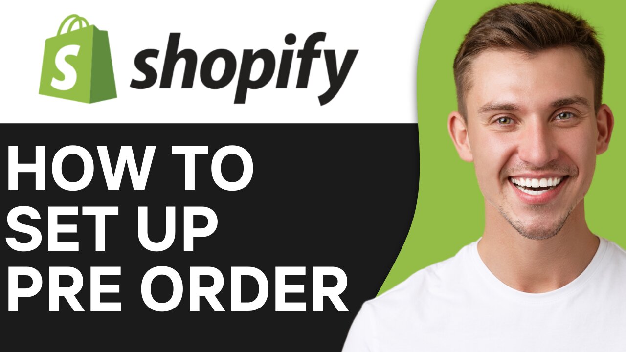 HOW TO SET UP PRE ORDER ON SHOPIFY