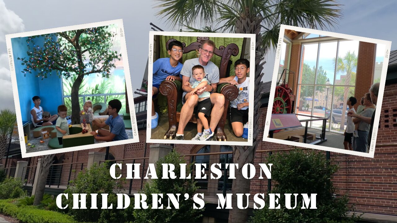 The Children's Museum and the Best Friend Train Museum in Charleston/The last day of summer vacation