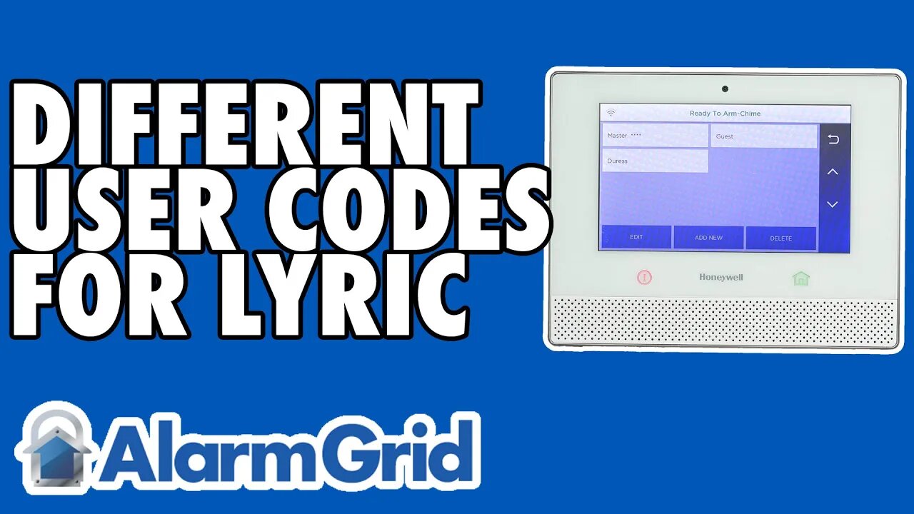 The Honeywell Lyric Security System Will Allow for Different User Codes
