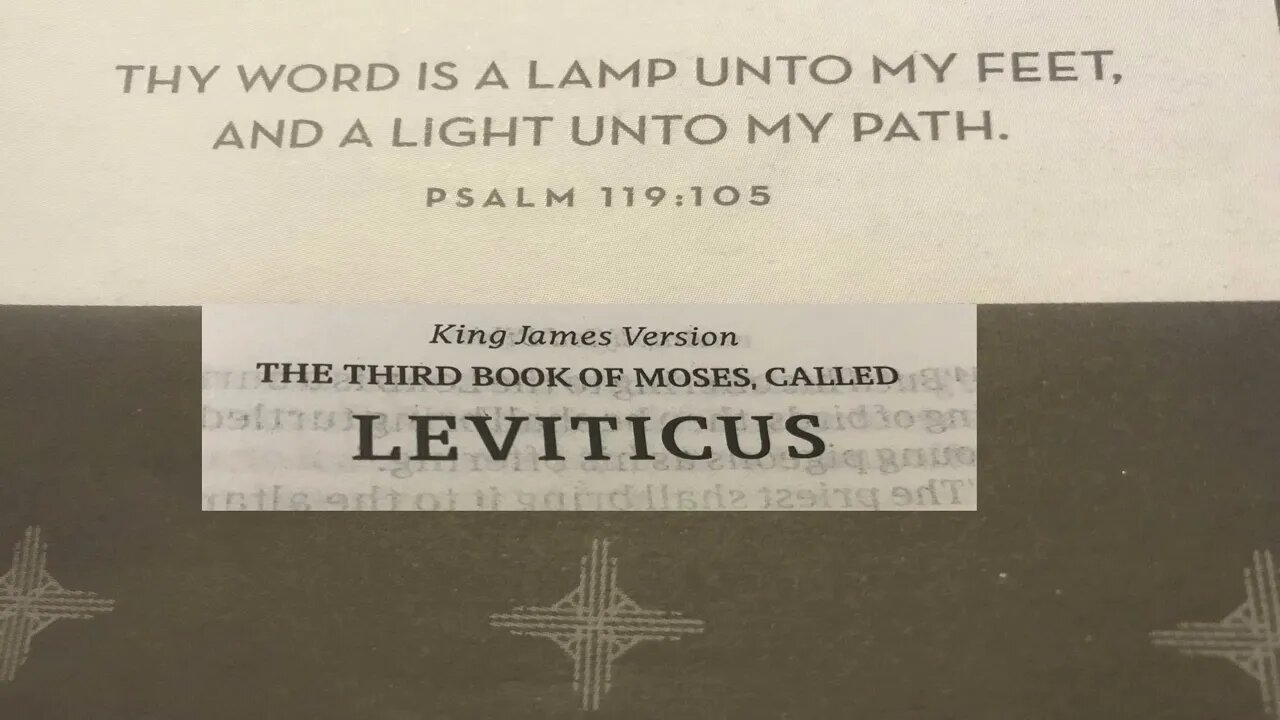 King James Version (KJV) Audio Holy Bible - Old Testament - Leviticus - Chapter 5