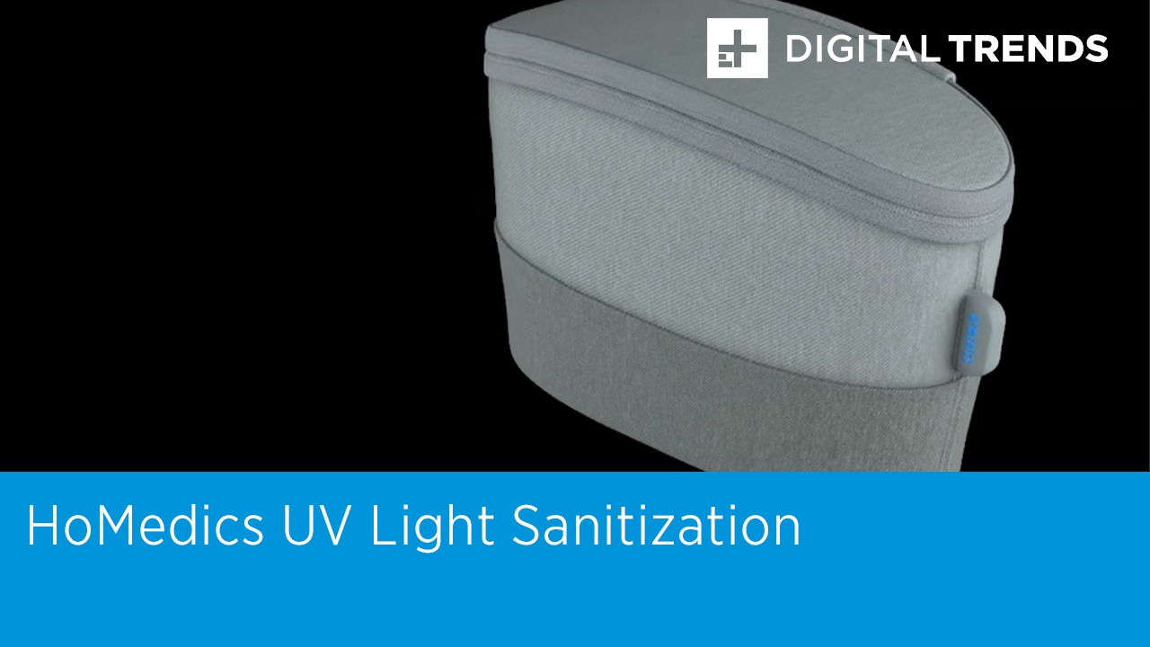 HoMedics UV Light Sanitization | Digital Trends Live 4.29.20