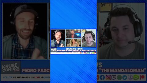 Mike's take on Pedro Pascal only the Voice of the Mandalorian