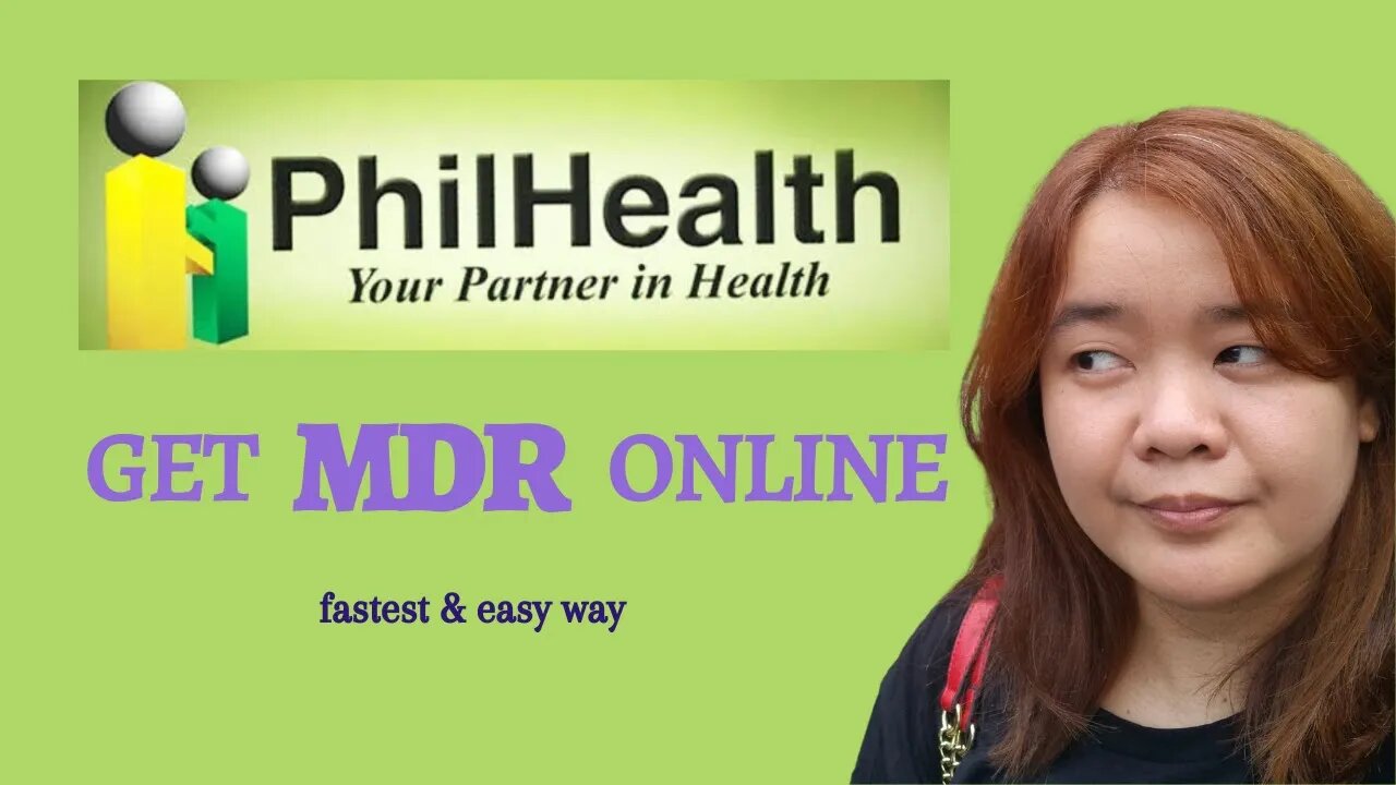 Paano Kumuha Ng Philhealth MDR Online 2023 | MDR / Member Data Record | Step By Step