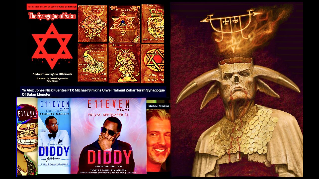 Michael McKibben Victor Hugo Diddy Club E11even Michael Simkins Demons Parasites Cats Mammon