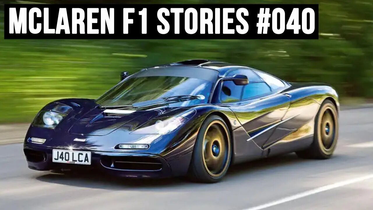 The 'Flemke' McLaren F1 - Chassis 040 - The full story