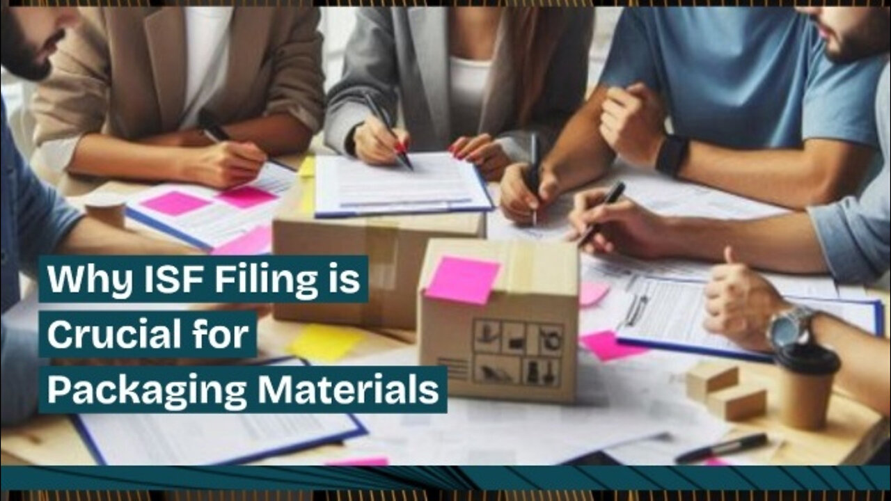 Master the Art of Importer Security Filing for Packaging Raw Materials