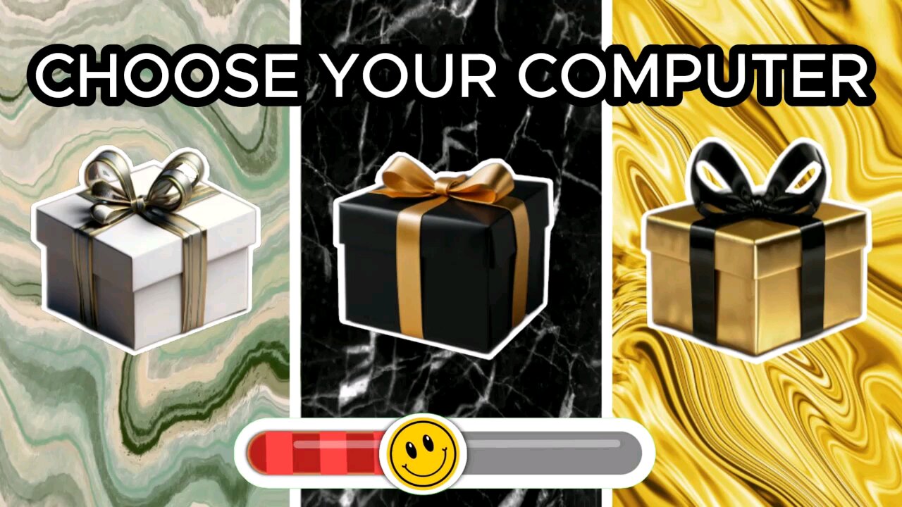 Choose your gift game! 👀🤔😱