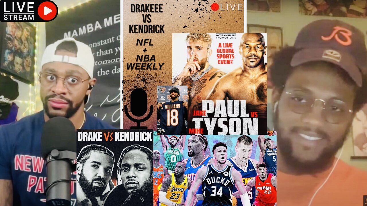 Kendrick Lamar RESPONDS TO DRAKE, MIKE TYSON VS JAKE PAUL + NFL AND NBA WEEKLY | Sports Gemz