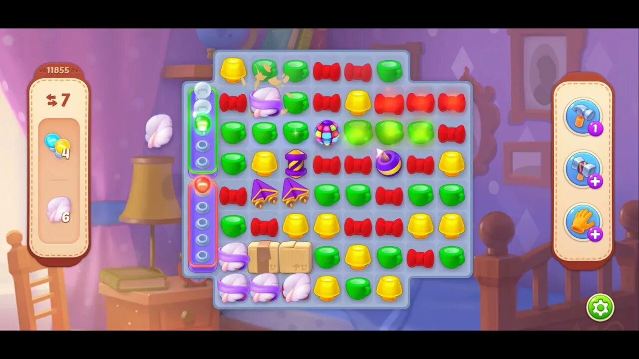 Playrix Homescapes Gameplay Walkthrough Level 11855