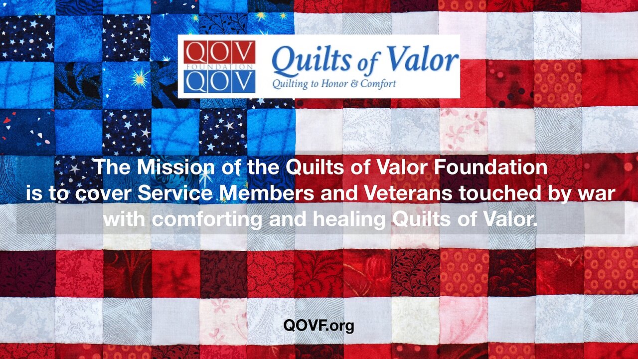 Quilts of Valor Presentation 8/12/2024