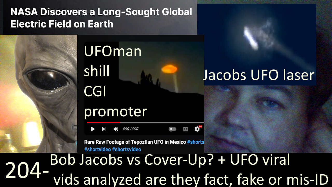 Live Chat with Paul; -204- Robert Jacobs or Cover-Up + UFO vids analyzed + revisit NASA wires claim