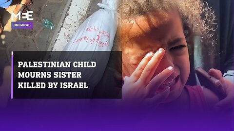 Palestinian child killed by the Israeli air strike on girls’ school is mourned by her sister| TN ✅