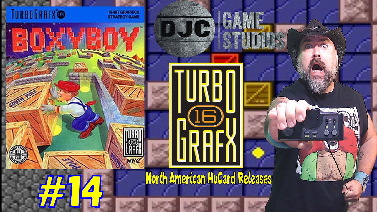 TURBOGRAFX 16 - North American HuCard Releases #14 - "BOXY BOY"