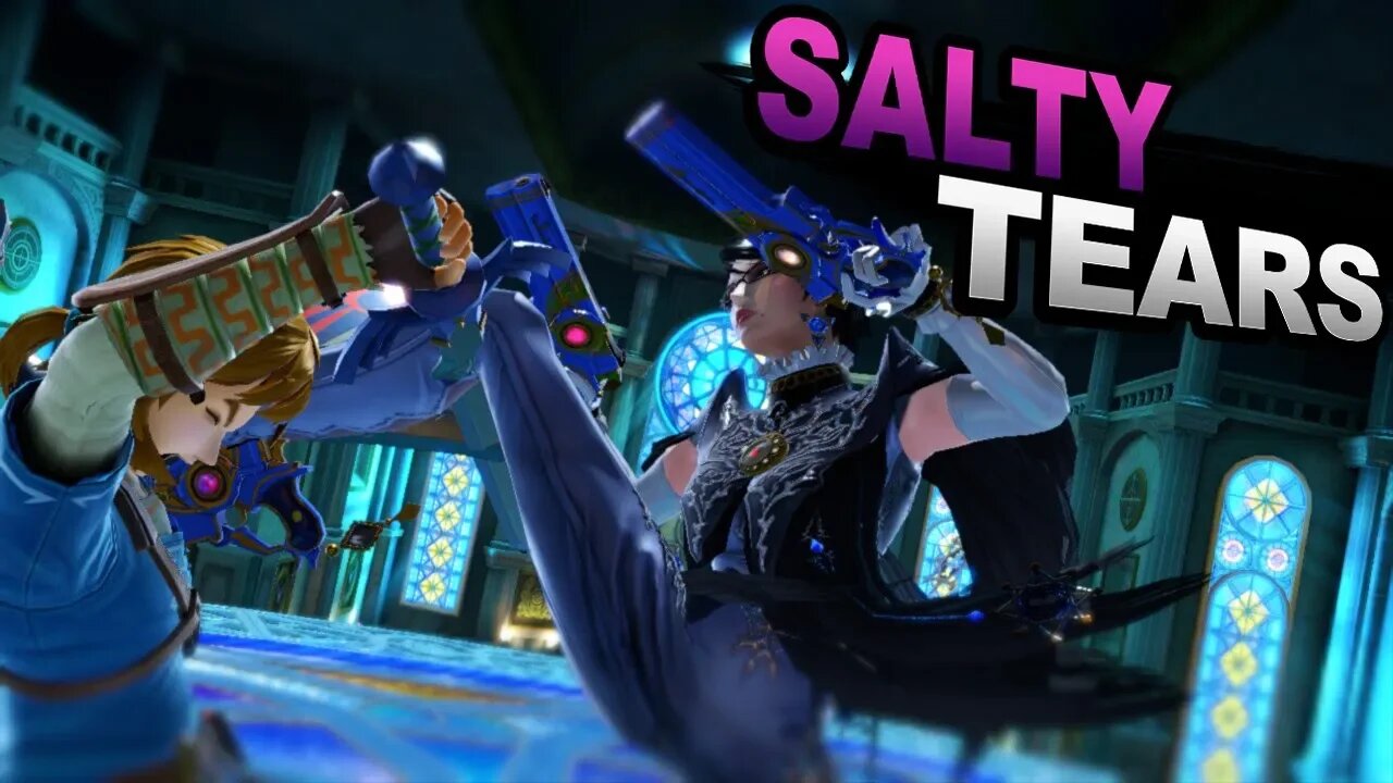 BAYONETTA MAKES SMASH ULTIMATE WIFI PLAYERS CRY