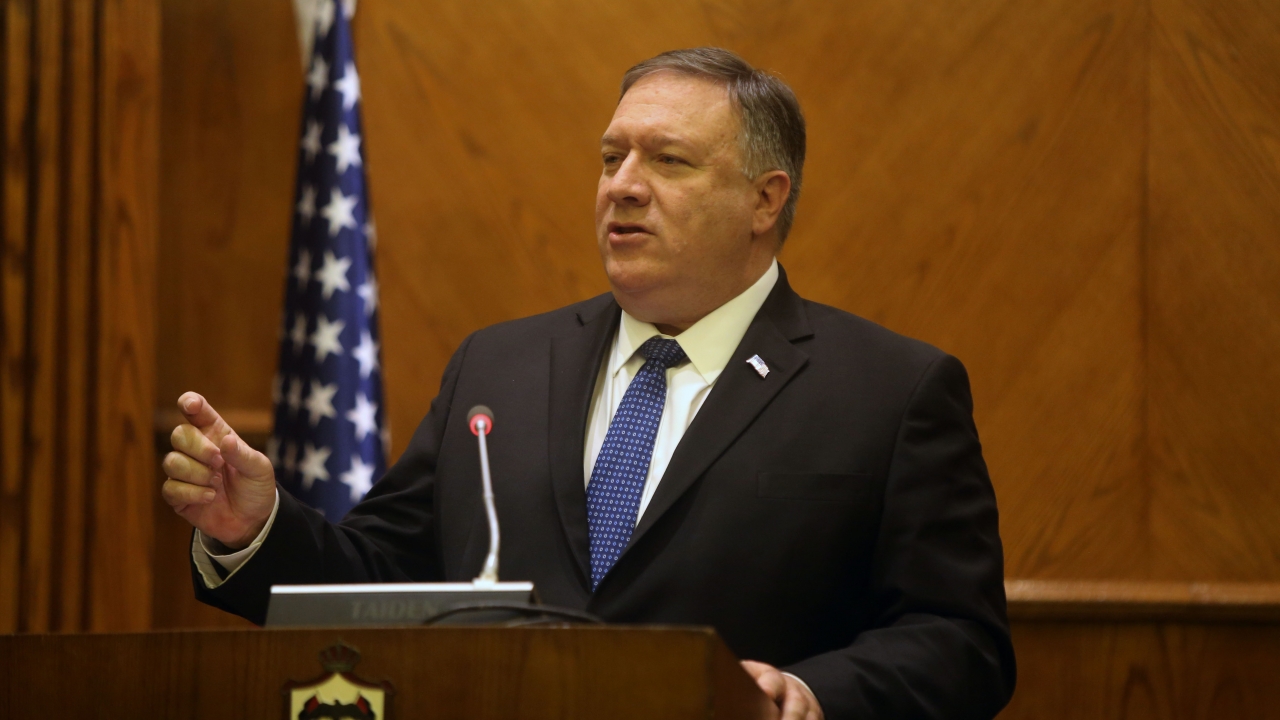 Pompeo Lays Out Trump Administration's Middle East Policy