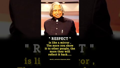 RESPECT IS LIKE A MIRROR 🪞 | Quotnest | #quotnest #quotes #shorts #drivingfails #lawofattraction