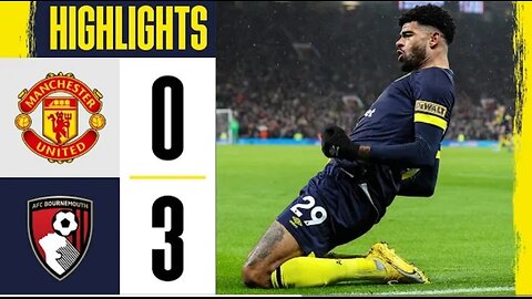 INCREDIBLE win at Old Trafford Manchester United 0-3