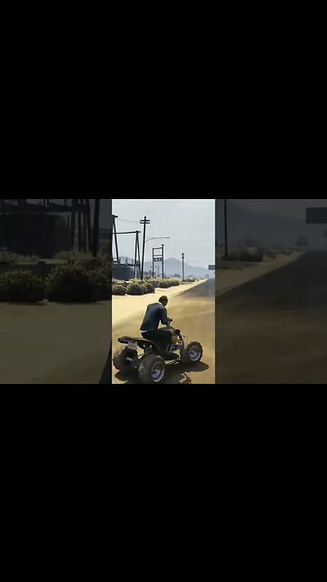 Esse quadriciclo é meu, pô!