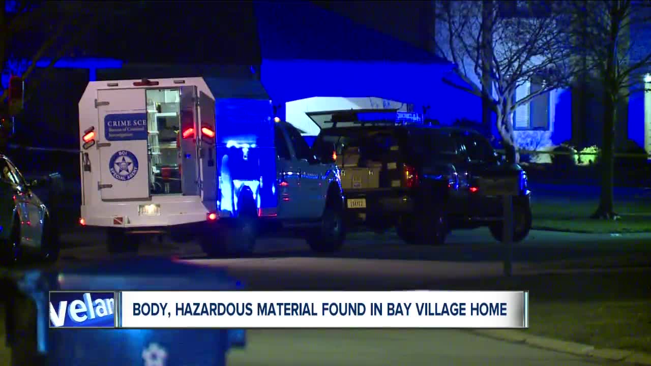 Body, hazardous material found in Bay Village Home