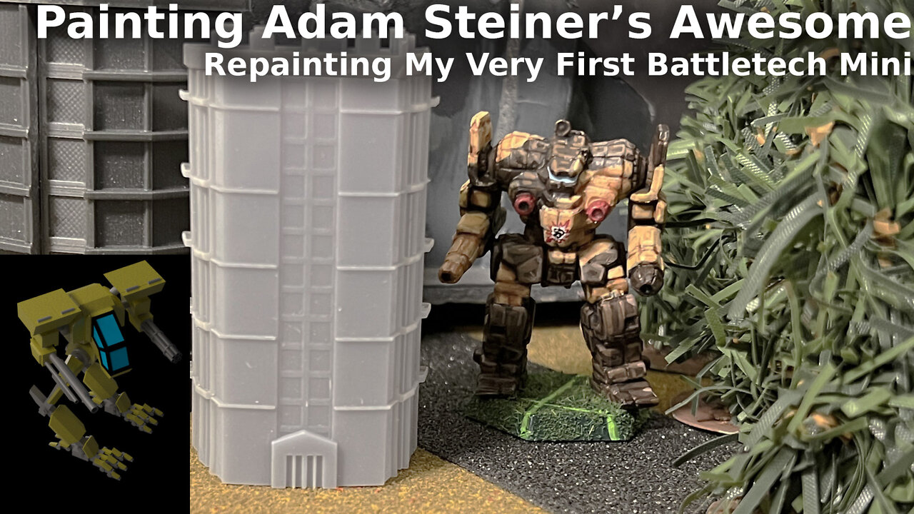 Painting Adam Steiner's Awesome - A Battlemech Painting Tutorial