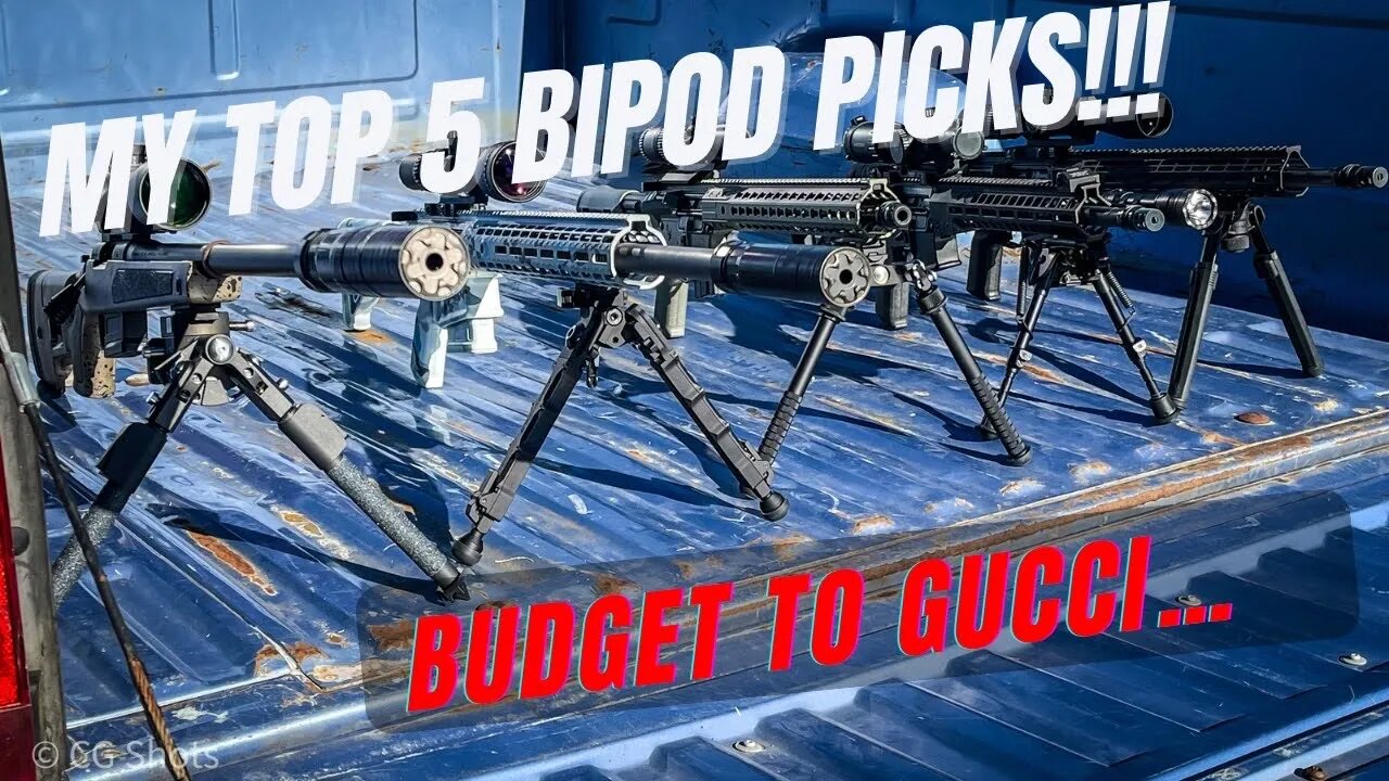 Top 5 Bipods #top5 #bipod