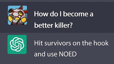 I asked an AI how to get better at Dead by Daylight