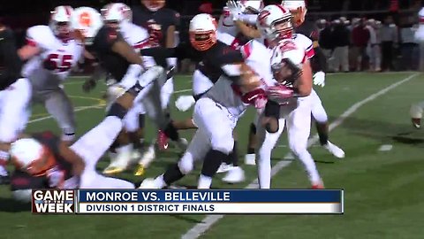 Belleville beats Monroe in WXYZ Game of the Week