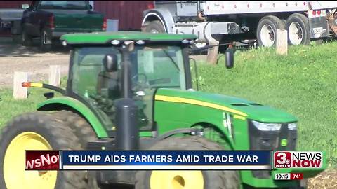 Trump aids farmers amid tariffs