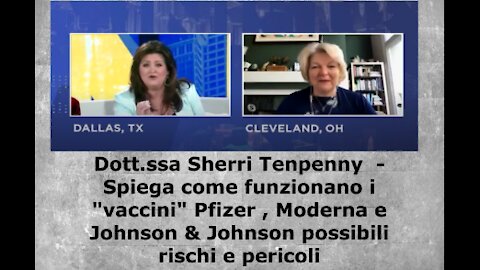 Dott.ssa Sherri Tenpenny Spiega come funzionano i "vaccini" Pfizer , Moderna e Johnson & Johnson