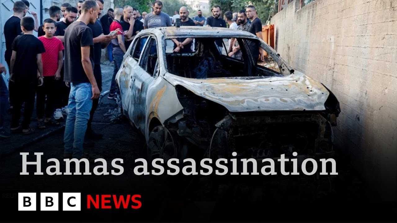 Frontline report: Israel kills senior Hamas commander in West Bank | BBC News