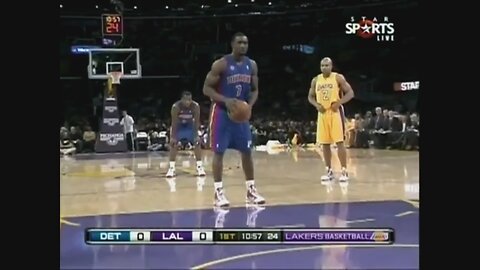 Ben Gordon 18 Points @ Lakers, 2009-10.