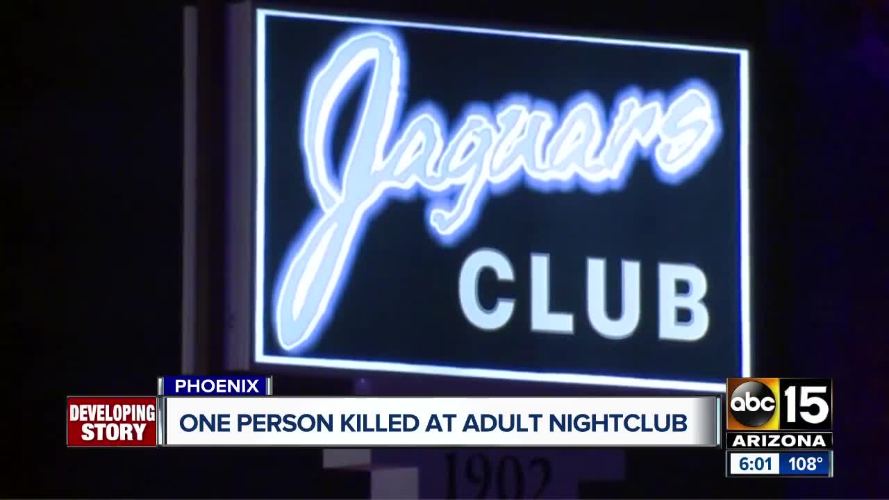 One person killed at adult nightclub