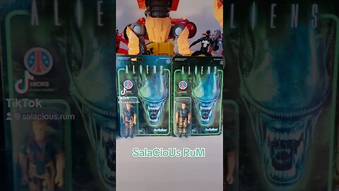 ALIENS: Hicks and Hudson (Super 7 / Reaction Fugures)
