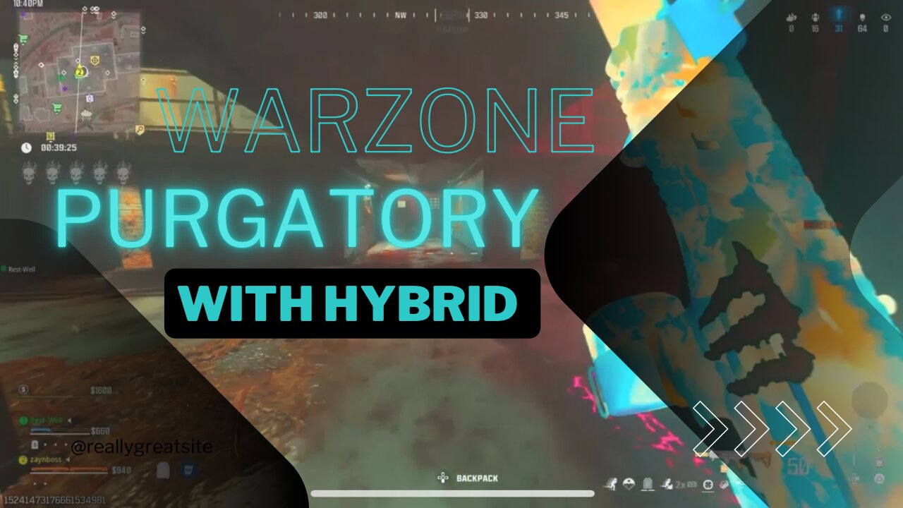 Call Of Duty Warzone Purgatory - I tried Hybrid and it work for me like a boom