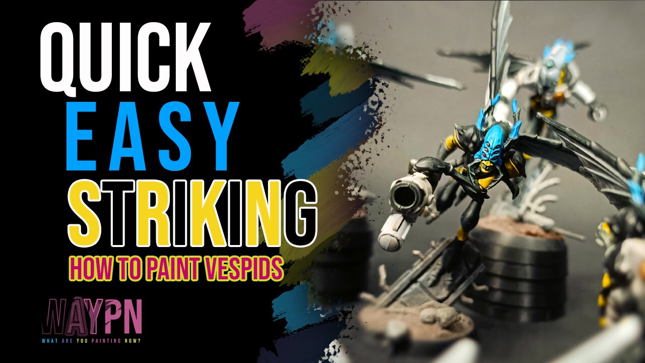 How to Paint Hivestorm Vespids | Quick, Easy & Striking