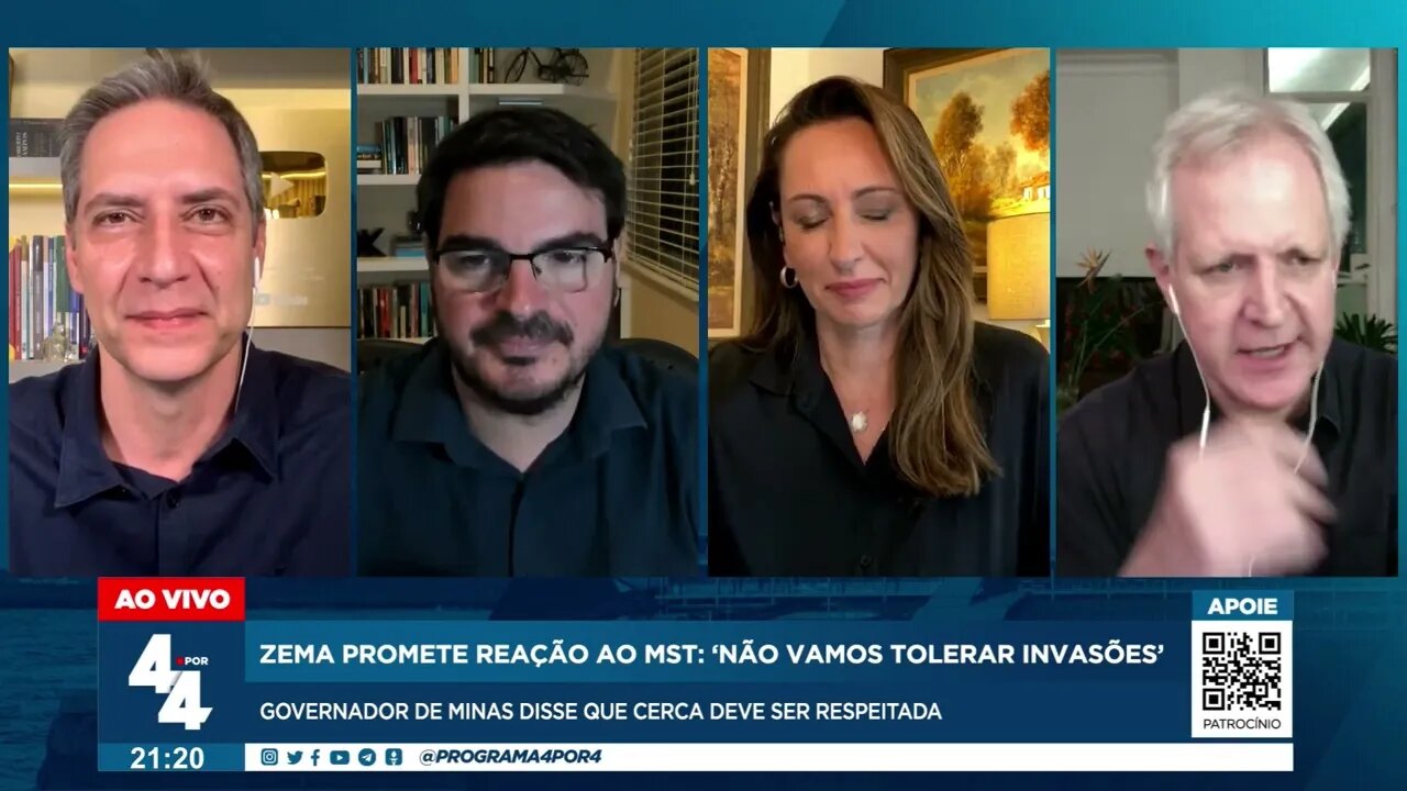 Romeu Zema promete reação ao MST Não vamos tolerar invasões