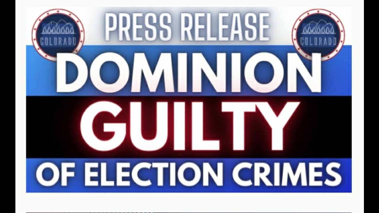 "Dominion Guilty of Election Crimes" Report #3,Mike Lindell,Tina Peters,Bannon